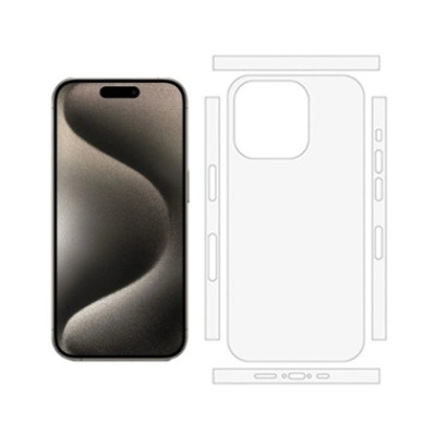 Miếng dán PPF nhám mặt sau iPhone 15 Pro